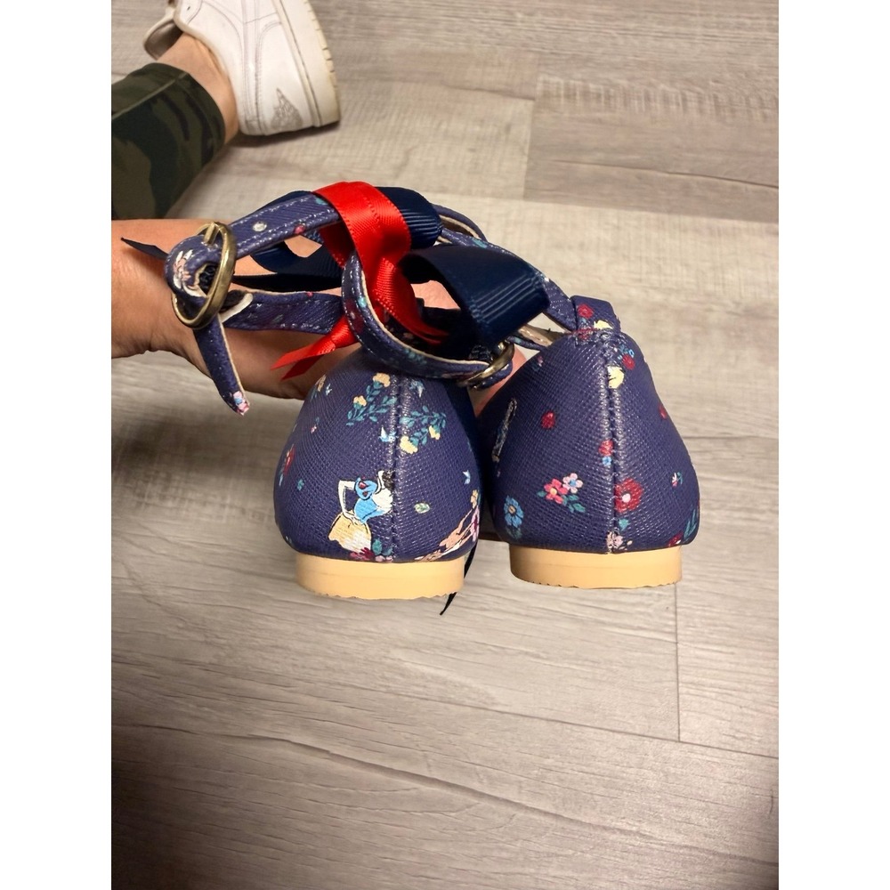 NWT‎ Disney Snow White Janie & Jack  bow flats girls 6 - Picture 6 of 7